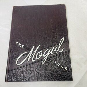 1948 Fremont High School Annual Yearbook Michigan MI Mogul Vintage